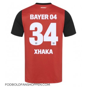 Bayer Leverkusen Granit Xhaka #34 Hjemmebanetrøje 2024-25 Kortærmet